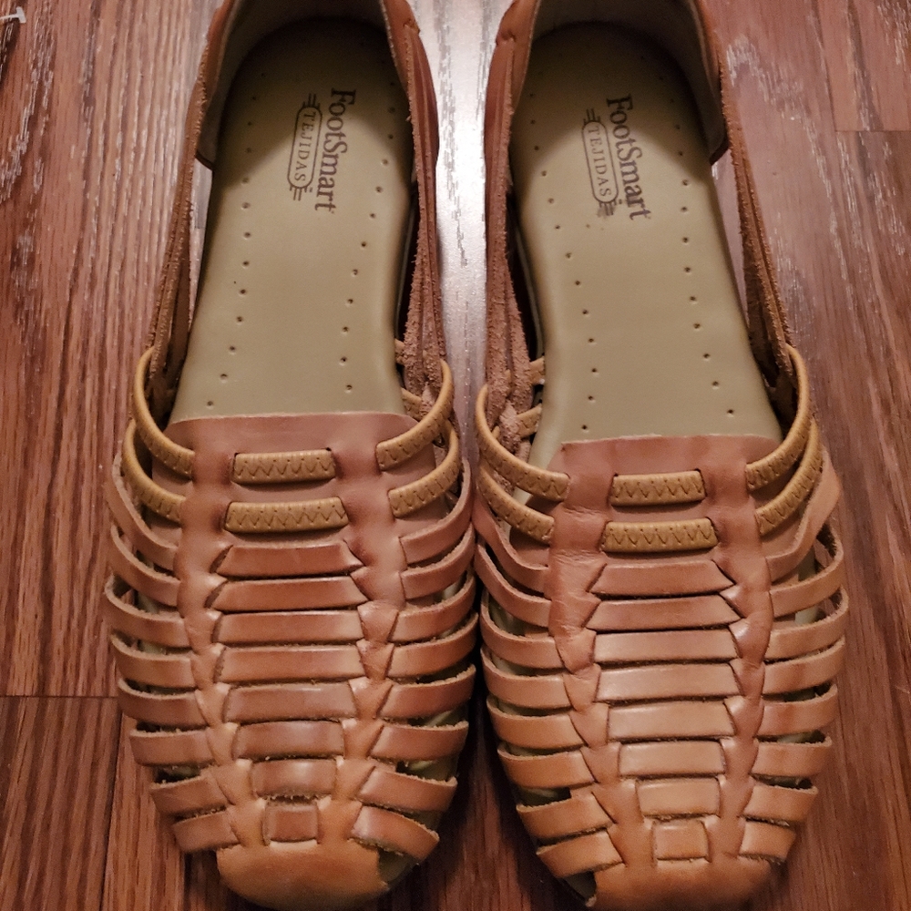 Brown Huarache Sandals size 10